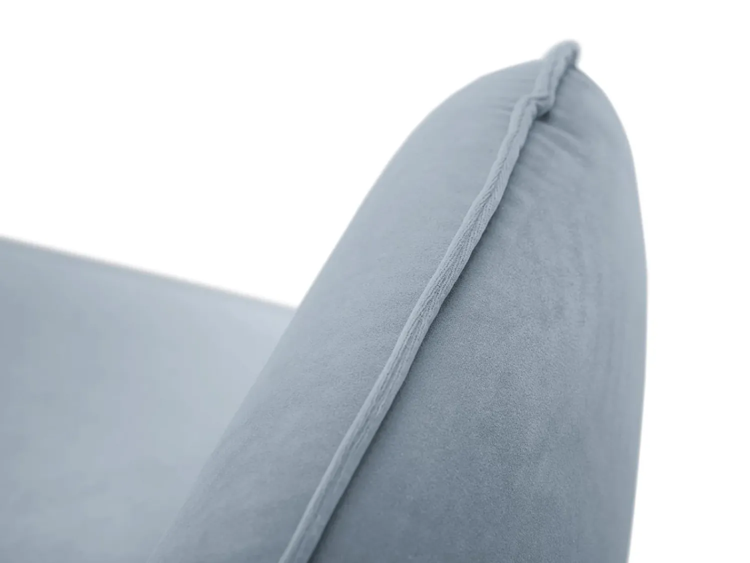 Cosmopolitan Design - Sofá "Vienna" 2 lugares em veludo - 160x92x95cm^ Sofá