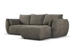 Clearance Cosmopolitan Design - Sofá convertível de canto direito com caixa de arrumação 