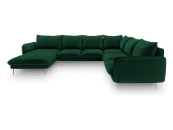 Sofá*Cosmopolitan Design - Sofá de canto direito panorâmico 