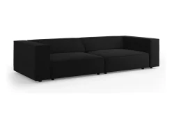 Cosmopolitan Design - Sofá "Arendal" 4 lugares em veludo - 244x102x70cm^ Sofá