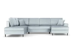 Sofá*Cosmopolitan Design - Sofá panorâmico convertível esquerdo com caixa de arrumação