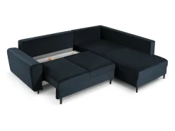 Sofá|Cosmopolitan Design - Sofá convertível de canto direito com caixa de arrumação