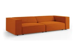 Cosmopolitan Design - Sofá "Arendal" 4 lugares em veludo - 244x102x70cm^ Sofá