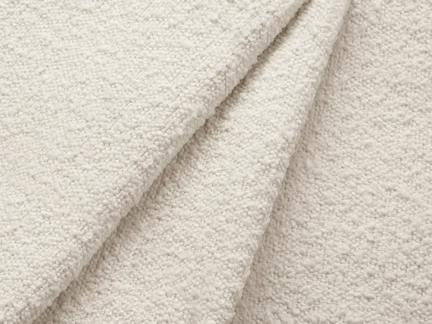 Cosmopolitan Design - Sofá convertível de canto esquerdo com caixa de arrumação "Kyoto" 4 lugares em tecido bouclé - 241x145x88cm^ Sofá