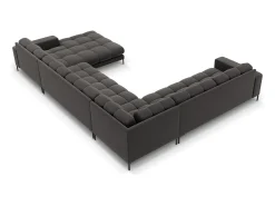New Cosmopolitan Design - Sofá de canto panorâmico à esquerda