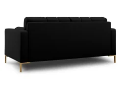 Sofá*Cosmopolitan Design - Sofá "Bali" 2 lugares em tecido estrutural - 152x92x75cm Preto