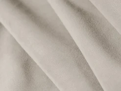 Best Cosmopolitan Design - Sofá de canto esquerdo "Arendal" 3 lugares em veludo cru - 224x166x70cm Branco sujo