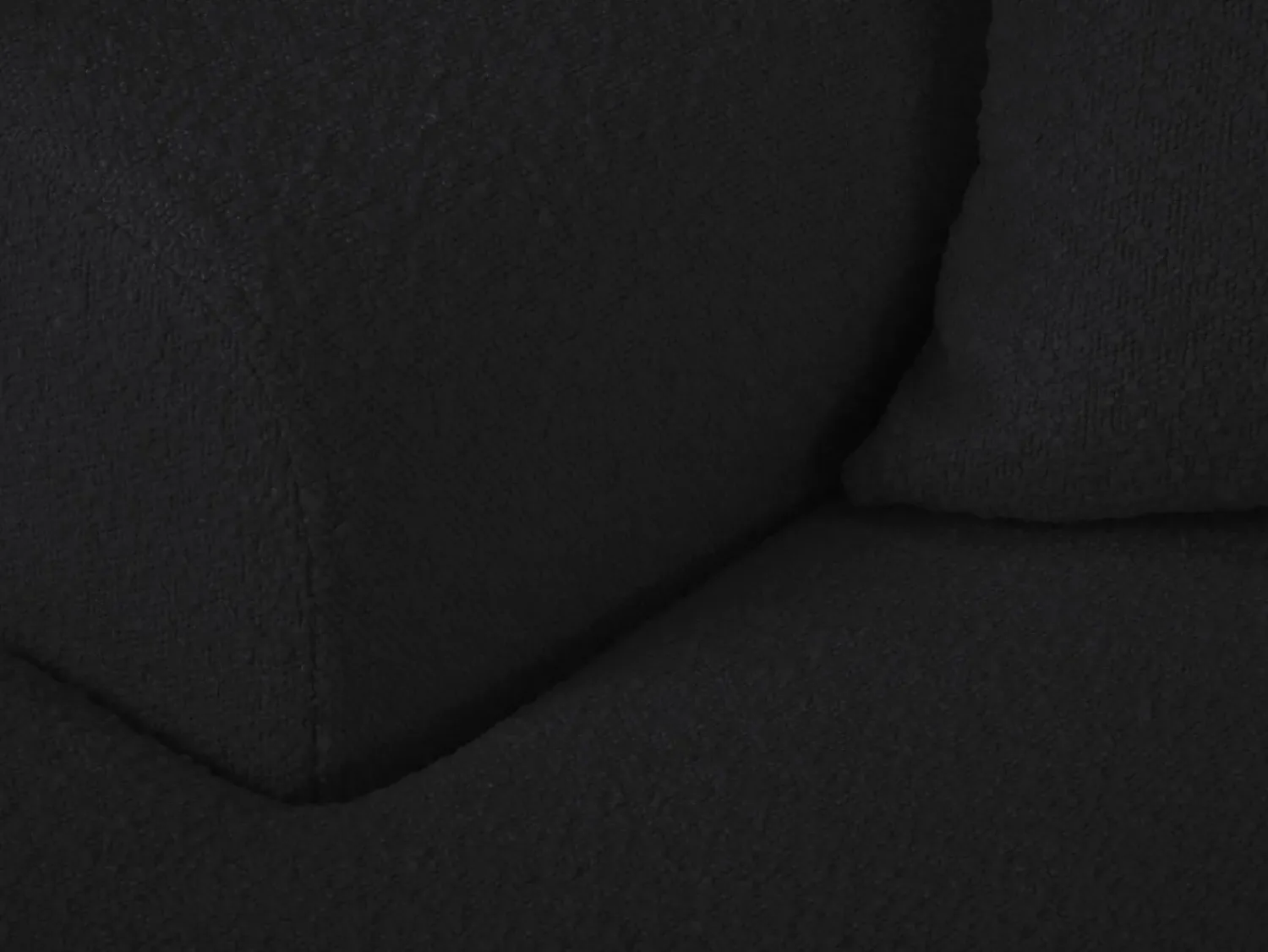 Cosmopolitan Design - Sofá convertível de canto esquerdo com caixa de arrumação "Kyoto" 4 lugares em tecido bouclé - 241x145x88cm^ Sofá