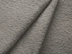 Cosmopolitan Design - Sofá convertível de canto direito com caixa de arrumação "Kyoto" 4 lugares em tecido bouclé cinza - 241x145x88cm^ Sofá