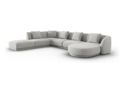 Cosmopolitan Design - Sofá de canto panorâmico à esquerda