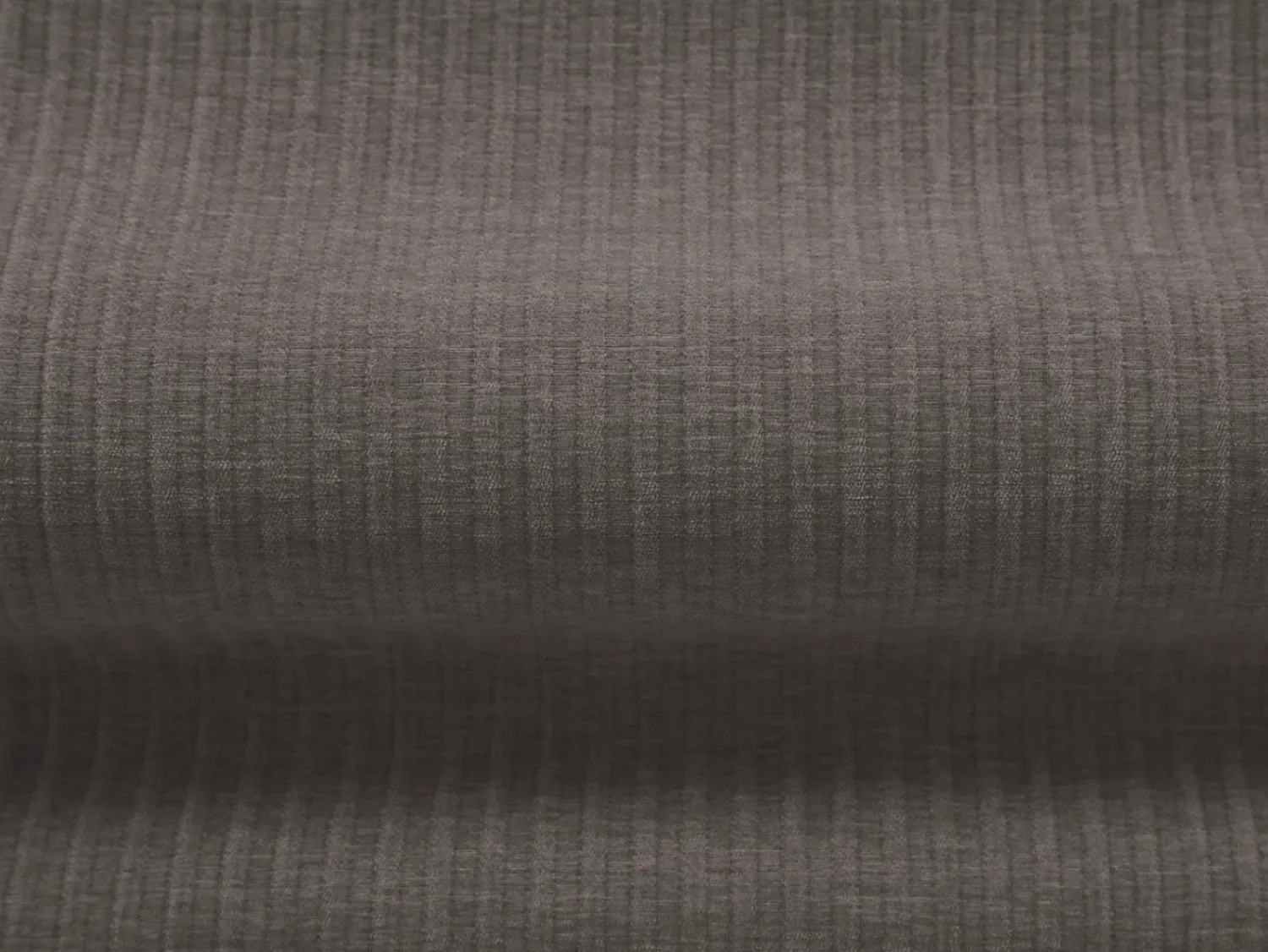Sofá|Cosmopolitan Design - Sofá de canto direito "Arendal" 5 lugares em tecido chenille com efeito canelado cinza escuro - 341x166x70cm Cinza antracite