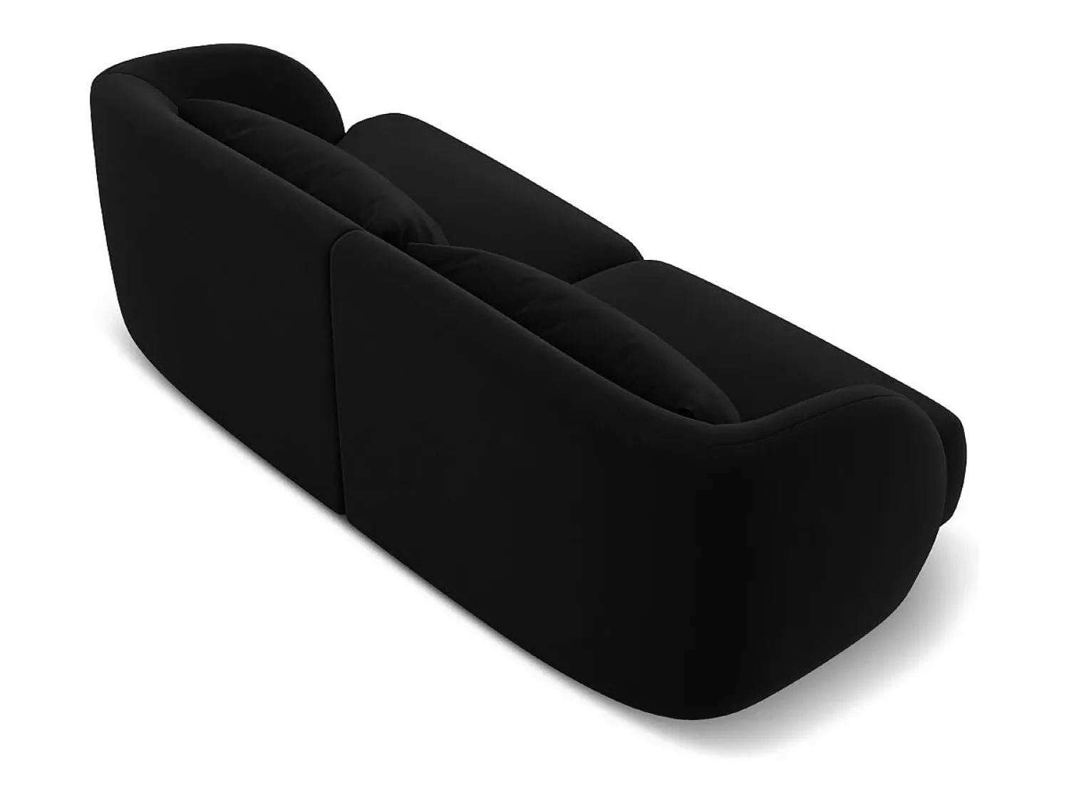 Cosmopolitan Design - Sofá "Tulum" 2 lugares em veludo - 180x90x70cm^ Sofá