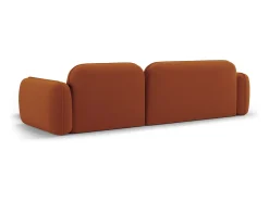 Sofá|Cosmopolitan Design - Sofá modular de canto direito "Sydney" 4 lugares em veludo - 275x165x70cm Terracota