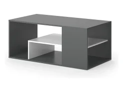 Mesa De Centro*Vicco Couchtisch antracite/branco 110x59x47 edgar Cinza antracite