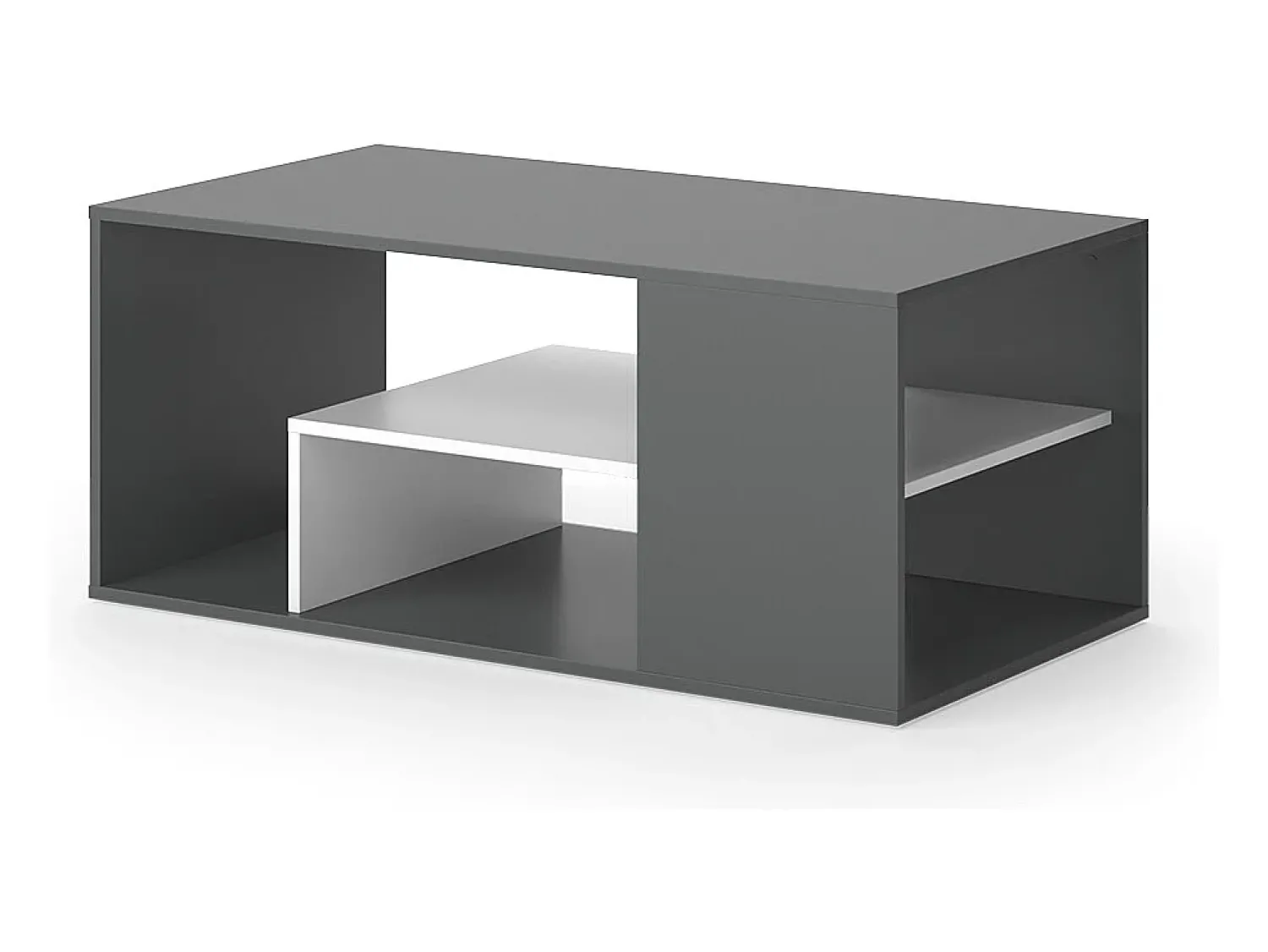 Mesa De Centro*Vicco Couchtisch antracite/branco 110x59x47 edgar Cinza antracite