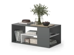 Mesa De Centro*Vicco Couchtisch antracite/branco 110x59x47 edgar Cinza antracite