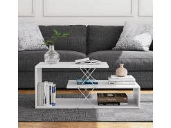 Discount Vicco Couchtisch 100x50x40.5 nario Branco