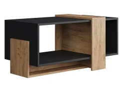 Mesa De Centro*Vicco Couchtisch carvalho antracite/goldkraft 91.8x49x45 aven Cinza antracite