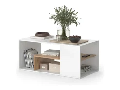 Vicco Couchtisch carvalho branco/dourado 110x59x47 edgar^ Mesa De Centro