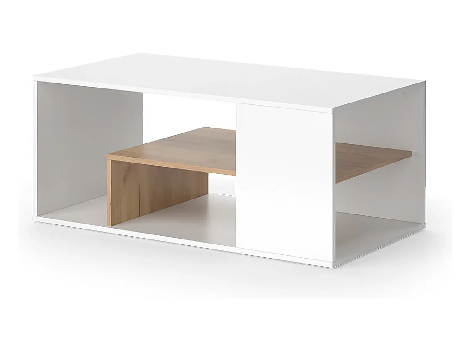 Vicco Couchtisch carvalho branco/dourado 110x59x47 edgar^ Mesa De Centro