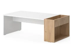 Vicco Couchtisch carvalho branco/dourado 95x49.4x34 chris^ Mesa De Centro
