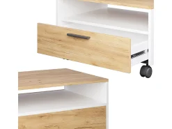 Hot Vicco Couchtisch carvalho branco/dourado 70x52.4x40 bibo Natural escuro