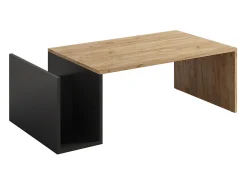 Mesa De Centro*Vicco Couchtisch carvalho goldkraft/antracite 100x50x32.9 avento Natural escuro