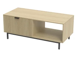 Mesa De Centro|Vicco Couchtisch carvalho 110x50x45 lennox Natural claro