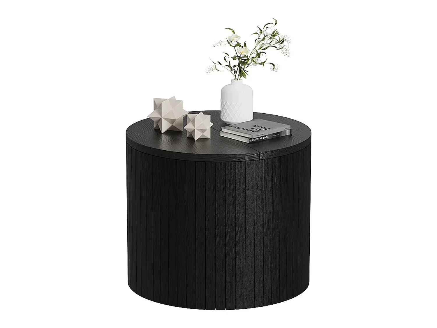 Mesa De Centro*Vicco Couchtisch carvalho/ 38x38x32 tavilo Preto