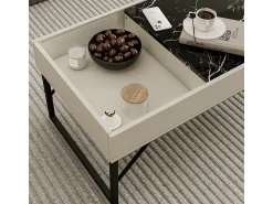 Vicco Couchtisch 105x50x40 lunero^ Mesa De Centro