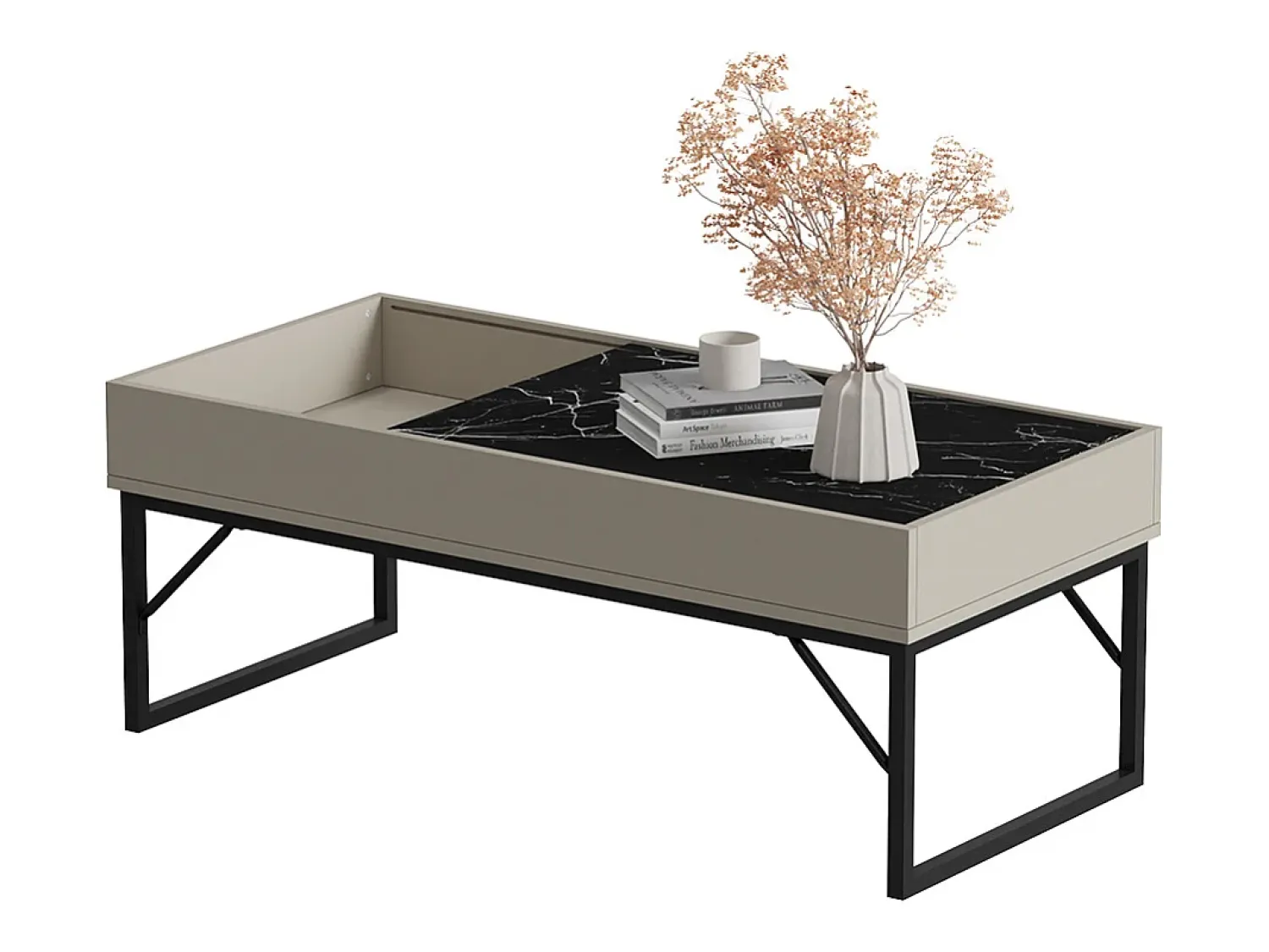 Vicco Couchtisch 105x50x40 lunero^ Mesa De Centro