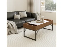 Sale Vicco Couchtisch noz 105x50x40 lunero Natural escuro