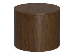 Mesa De Centro|Vicco Couchtisch noz 38x38x32 tavilo Natural escuro