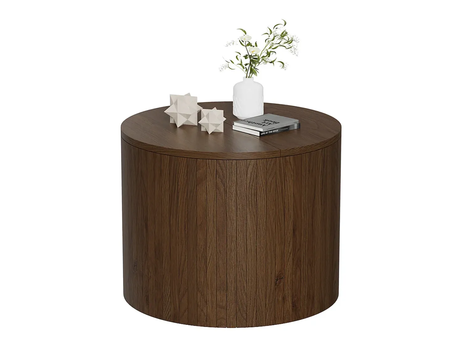 Vicco Couchtisch noz 48x48x38 tavilo Natural escuro