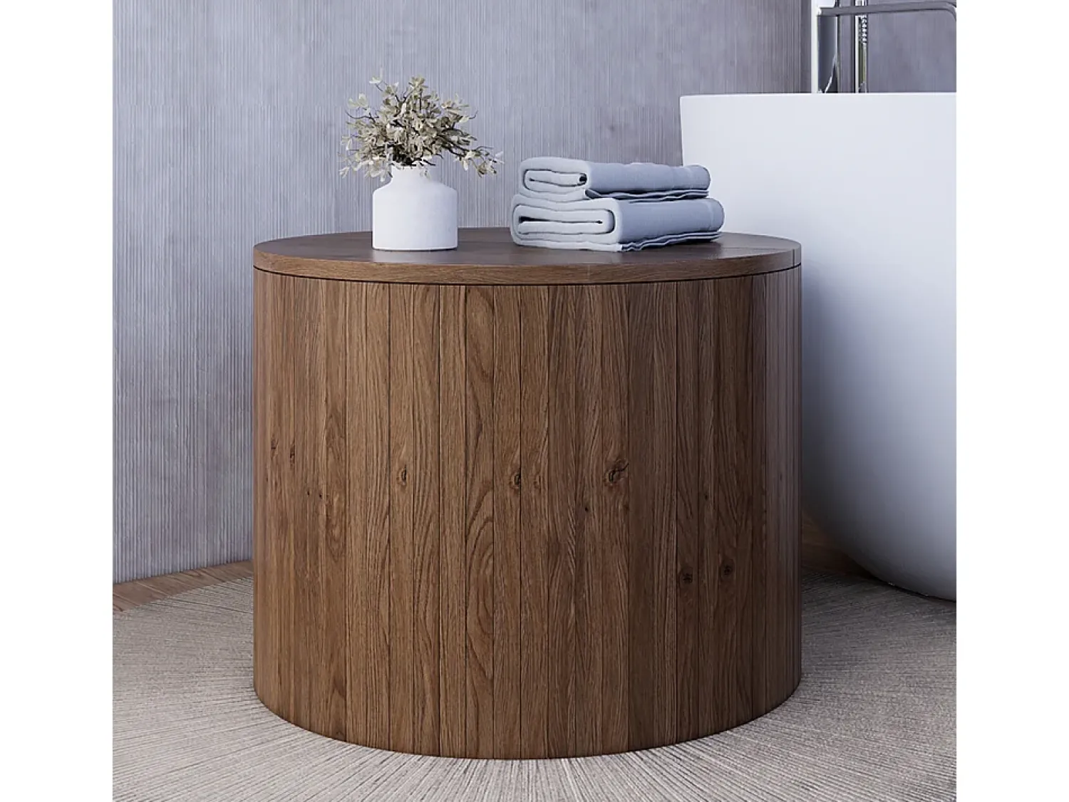 Vicco Couchtisch noz 48x48x38 tavilo Natural escuro