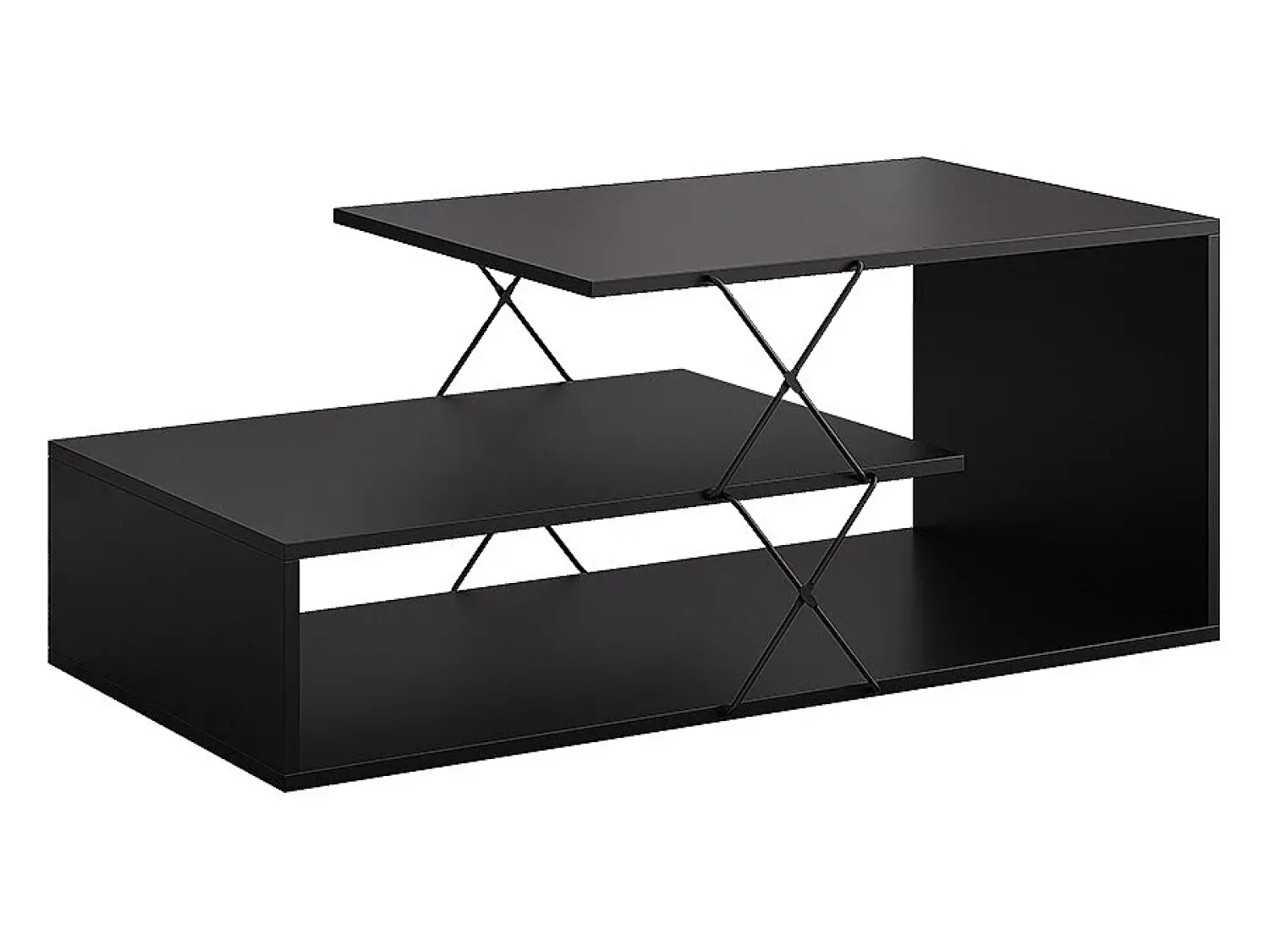 Mesa De Centro|Vicco Couchtisch 100x50x40.5 nario Preto