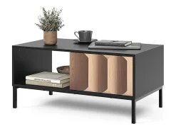 Mesa De Centro|Vicco Couchtisch /carvalho 90x50x45 eliza Preto
