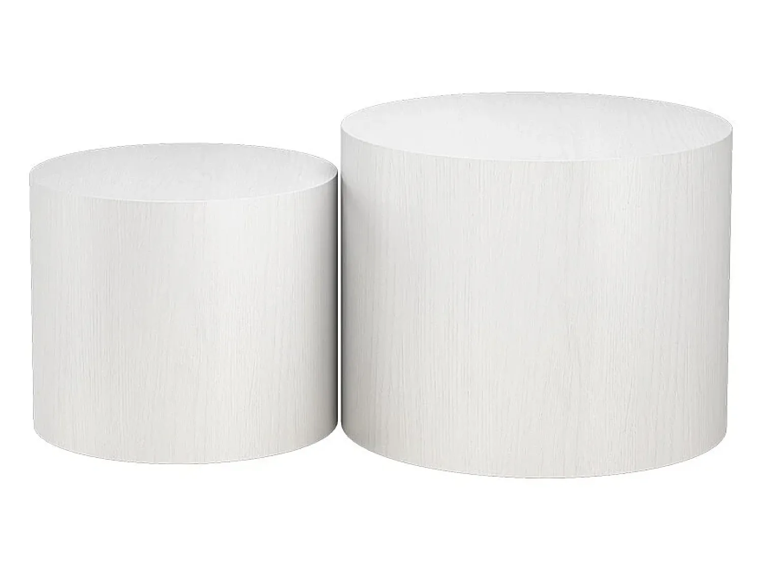 Vicco Couchtisch-Set 48x48x38 giva Branco