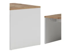 Hot Vicco Couchtisch-Set carvalho branco/dourado 100x48x40.4 donat Natural escuro