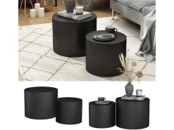 Vicco Couchtisch-Set 48x48x38 giva^ Mesa De Centro