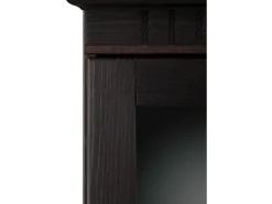 Vitrina*Loft24 Cubrix | Armário de parede 1 porta Castanho