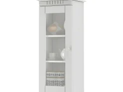 Clearance Loft24 Cubrix | Armário de parede 1 porta Branco
