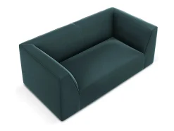 Sofá|CXL by Christian Lacroix - Sofá "Charles" 2 lugares em veludo - 174x92x69cm Azul