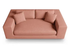 Outlet CXL by Christian Lacroix - Sofá "Tendance" 3 lugares em tecido estrutural - 220x122x72cm Vermelho