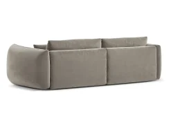 CXL by Christian Lacroix - Sofá modular "Maurie" 4 lugares em veludo concreto - 264x107x90cm^ Sofá