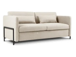 CXL by Christian Lacroix - Sofá-cama "Yanis" 2 lugares em tecido estrutural - 182x102x80cm^ Sofá