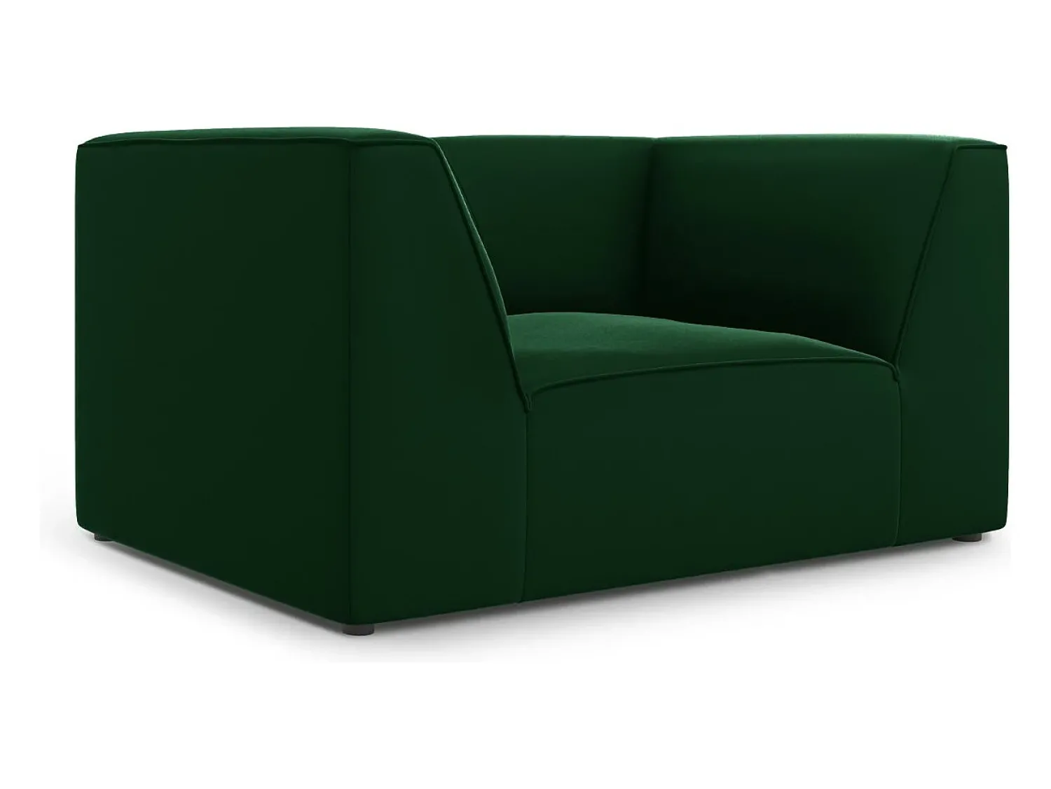 CXL by Christian Lacroix - Poltrona "Charles" em veludo - 120x92x69cm^ Poltrona