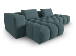 CXL by Christian Lacroix - Sofá modular de canto esquerdo "Lorella" 4 lugares em tecido estrutural - 265x145x70cm^ Sofá