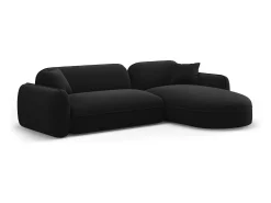 CXL by Christian Lacroix - Sofá modular de canto direito "Lucien" 4 lugares em veludo - 275x165x70cm^ Sofá