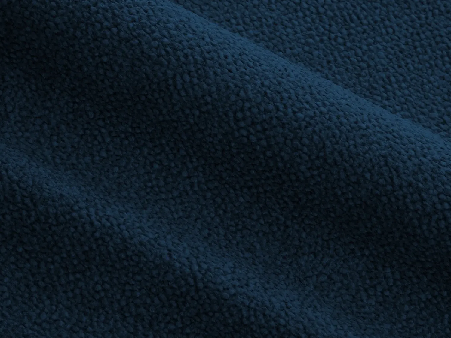 Sofá|CXL by Christian Lacroix - Sofá modular de canto esquerdo "Lucien" 4 lugares em veludo - 320x165x70cm Azul escuro